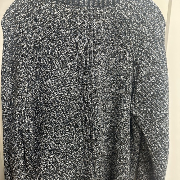 Ted Baker London Chunky Knit Sweater (Size 5 = XL/XXL) Navy - Picture 2 of 3
